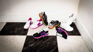 インスタグラム用、シューズ商品撮影の写真です。クライアントはAMAZING CIRCUSです。（8n-142）
