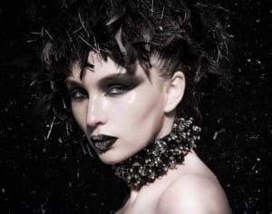 ウェブサイト（WEB）用、メイクアップビューティー ヘア撮影の写真です。（3o-222）